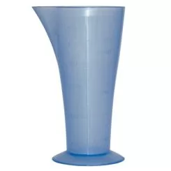 Фото Мерный стакан высокий с носиком 120 мл разноцветный - 3