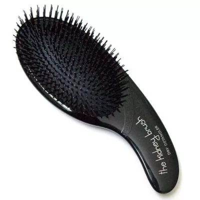 Характеристики товару Olivia Garden щітка масажна The Kidney Brush Dry Detangler - Black Edition