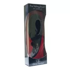 Фото Olivia Garden щітка масажна The Kidney Brush Dry Detangler - Black Edition - 3