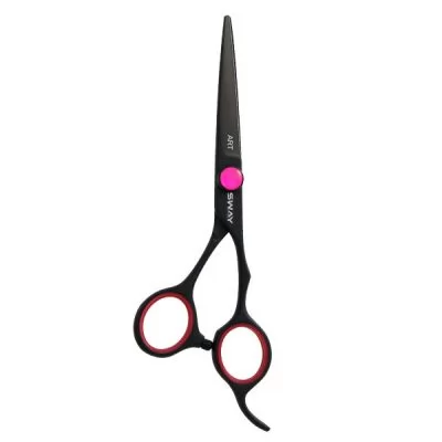 Ножиці для стрижки SWAY Art Neon Pink. Довжина 5,00