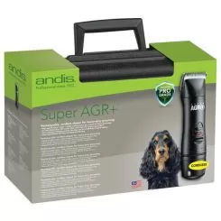 Фото Машинка для стрижки животных Andis SUPER AGR PLUS аккумуляторная, нож CeramicEdge #10 1,5мм - 10