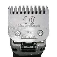 Фото Машинка для стрижки тварин Andis Excel 2-Speed SMC-2 SILVER роторна 2-швидкісна, ніж UltraEdge # 10 1,5мм - 5