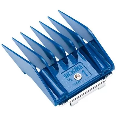 Фото товара Andis насадка № 1 [13 мм] для ножевых блоков; цвет синий