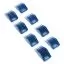 Фото товару Andis насадки для ножових блоків, комплект 8 шт., колір синій - 2