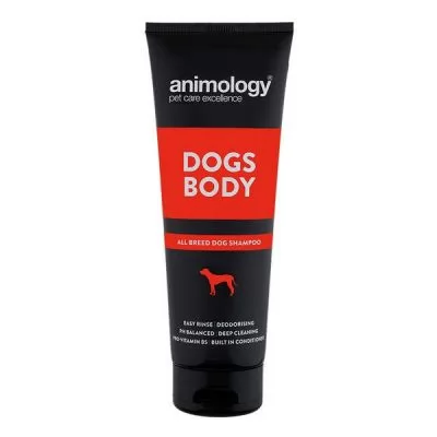 Фото товара Шампунь 20:1 универсальный, ежедневный Animology DOGS BODY SHAMPOO, 250 мл