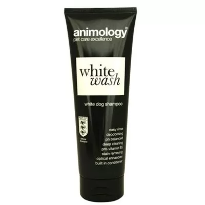 Пробник Шампунь 20:1 для белой/серебристой шерсти Animology WHITE WASH SHAMPOO, 25 мл