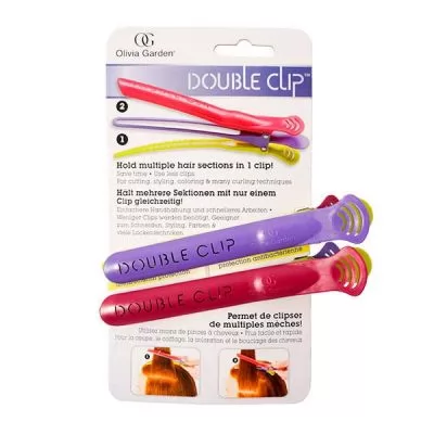 Отзывы покупателей о товаре OliviaGarden Зажим для волос Double Clip уп. 2 шт.