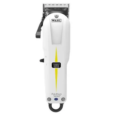 Машинка для стрижки волос Wahl Super Taper Cordless белая аккумуляторная