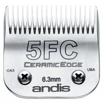 Характеристики товара Andis CERAMIC EDGE ножевой блок # 5FC [6,3 мм]