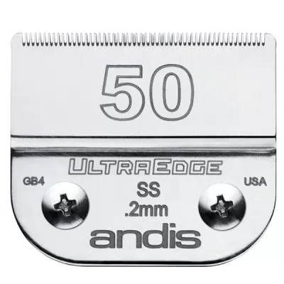 Характеристики товара Andis ULTRA EDGE ножевой блок # 50 [0,2 мм]