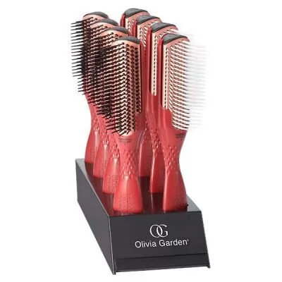 Відгуки покупців про товар Olivia Garden дисплей щіток Heat Pro CeramiC+Ion Styler 8 шт. (4xHP-TS7, 4xHP-TS9)