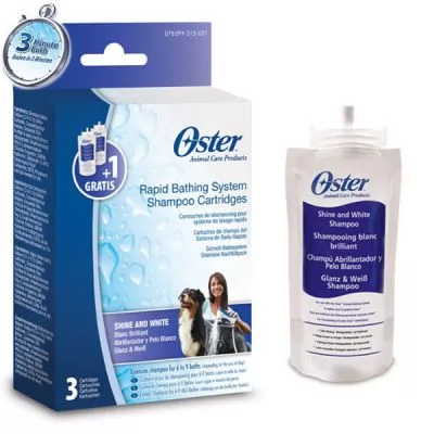 Відгуки покупців про товар Oster Pet Retail шампунь-картридж для блондинів для системи Oster Rapid System уп. 3 шт