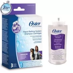 Фото Oster Pet Retail шампунь-картридж дезодоруючий для системи Oster Rapid System уп. 3 шт - 1