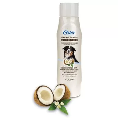 Oster Pet Retail шампунь д/животн. кокос. молоко укрепляющий мягкий сияющий эффект фл. 352 мл