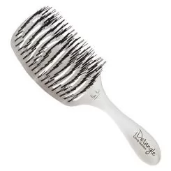Фото Щетка для укладки Olivia Garden Essential Care Flex Fine Hair Memory Flex Bristles Ice White - 1