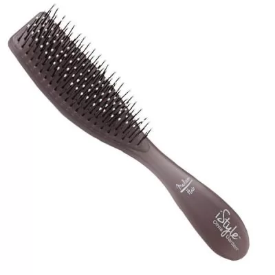 Опис товару Щітка для укладки Olivia Garden Essential Style Wet Medium Hair Memory Flex Bristles Ice Grey