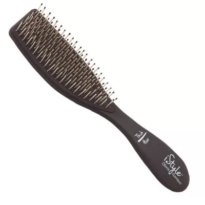 Характеристики товару Щітка для укладки Olivia Garden Essential Style Wet Thick Hair Memory Flex Bristles Matt Black