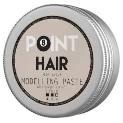 Фото POINT BARBER HAIR MODELLING PASTE Волокнистая матовая паста средней фиксации, 100 мл. - 1