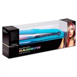 Фото Выпрямитель для волос (утюжок) GammaPiu RAINBOW с терморегулятором и фиксатором цвет розовый - 6