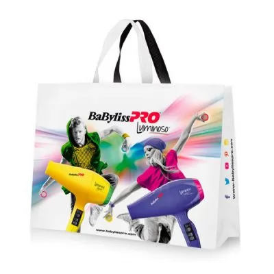 Відгуки покупців про товар Babyliss Promo Сумка LUMINOSO REUSABLE BAG 400x320x140 мм