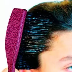 Фото Olivia Garden щітка для укладки Essential Style Blend Medium Hair Memory Flex Bristles Red штучна щетина - 2