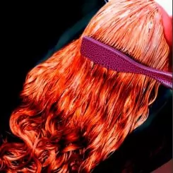 Фото Olivia Garden щітка для укладки Essential Style Blend Medium Hair Memory Flex Bristles Red штучна щетина - 5