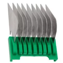 Фото Насадка сталева Slide On Moser 22 мм для ножів машинок типу PRIMAT, 1400 і т.д. - 1