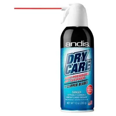 Відео товару Cтиснене повітря Andis Dry Care для очищення ножів машинок флакон 283 г