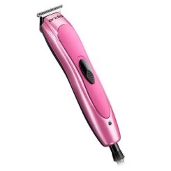 Фото Машинка для стрижки волос - триммер Andis BTF3 Slimline Pro Li T-Blade Trimmer розовая 4 насадки - 3