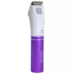 Фото Машинка для стрижки волос триммер Artero CLIC аккумуляторная фиолетовая, 2 насадки - 2