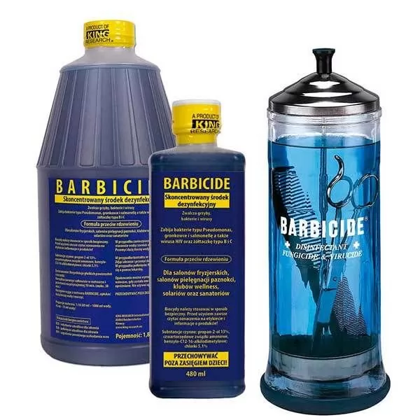 Barbicide Скляний контейнер для дезинфекції інструментів, 1100 мл - 2