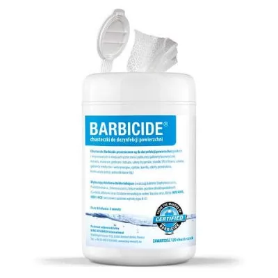 Barbicide Серветки для поверхневої дезинфекції, упаковка 120 шт