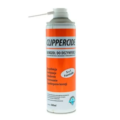 Barbicide Clippercide спрей - аерозоль для дезинфекції й змащення машинок і тримерів, 500 мл