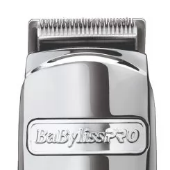 Фото Машинка для стрижки волосся тример BabylissPro CHROM FX trimmer Barber Spirit акумуляторна, 2 ножі, 2 насадки - 4