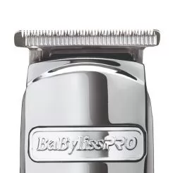 Фото Машинка для стрижки волосся тример BabylissPro CHROM FX trimmer Barber Spirit акумуляторна, 2 ножі, 2 насадки - 5