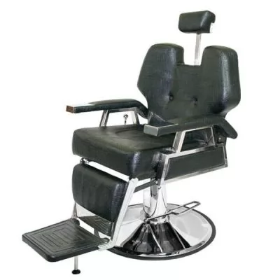 Кресло клиента Samson Barber-Shop на гидравлическом подъемнике от бренда HAIRMASTER 
