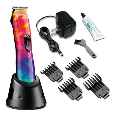 Описание товара Машинка для стрижки волос триммер Andis D-8 Slimline Pro Li T-Blade US Edition Sphere аккумуляторная, 4 насадки
