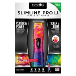 Фото Машинка для стрижки волос триммер Andis D-8 Slimline Pro Li T-Blade US Edition Sphere аккумуляторная, 4 насадки - 5