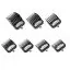 Набір насадок Andis BG Series Premium Metal Clip Comb 1,5; 3; 4; 10; 12; 19; 25 мм - 2