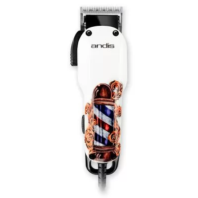 Фото товара Машинка для стрижки волос Andis US-1 FADE Barberpole вибрационная, 5 насадок