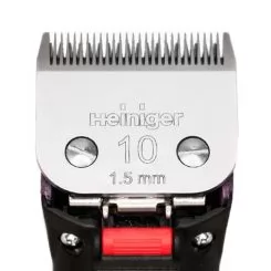 Фото Машинка для стрижки тварин акумуляторна Heiniger Saphir Pink з одним ножем і двома акумуляторами - 3
