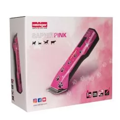 Фото Машинка для стрижки тварин акумуляторна Heiniger Saphir Pink з одним ножем і двома акумуляторами - 8