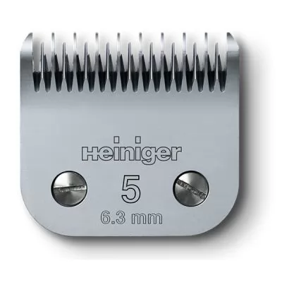 Характеристики товара Heiniger Saphir ножевой блок тип А5 # 5 6,3 мм
