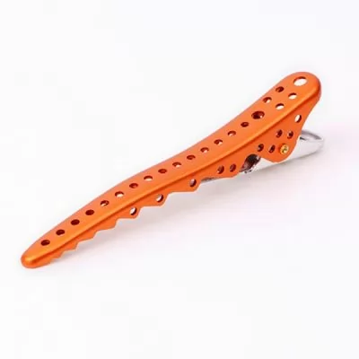 Фото товара Зажим для волос Y.S. Park Shark Clip L=106 мм; материал - алюминий; цвет - оранжевый