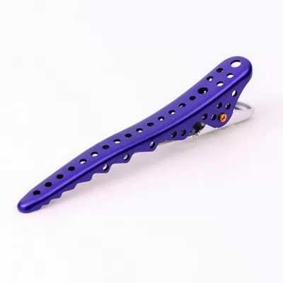 Фото товару Зажим для волосся Y.S. Park Shark Clip L=106 мм; матеріал - алюміній; колір фіолетовий