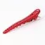Зажим для волосся Y.S. Park Shark Clip L=106 мм; матеріал - алюміній; колір червоний