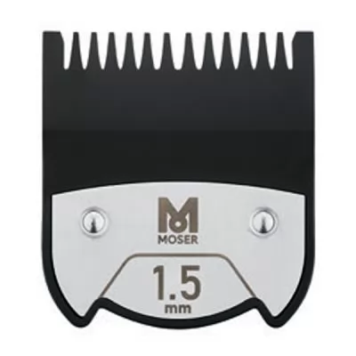 Відгуки покупців про товар Насадка магнітна Moser 1,5 мм для машинки Chrome 2 Style Blending edition
