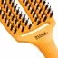 Опис товару Щетка для укладки Olivia Garden Finger Brush Combo Medium Bloom Sunflover комбинированная щетина - 4