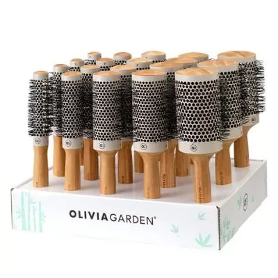 Відгуки покупців про товар Дисплей щіток Olivia Garden Bamboo Touch Blowout Thermal