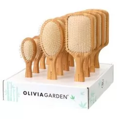 Фото Дисплей щеток Olivia Garden Bamboo Touch Detangle Nylon - 1